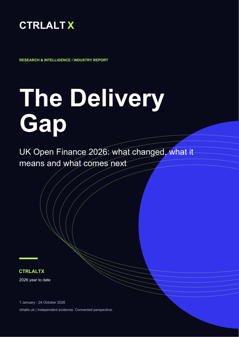 The Delivery Gap report cover, by CTRLALTX